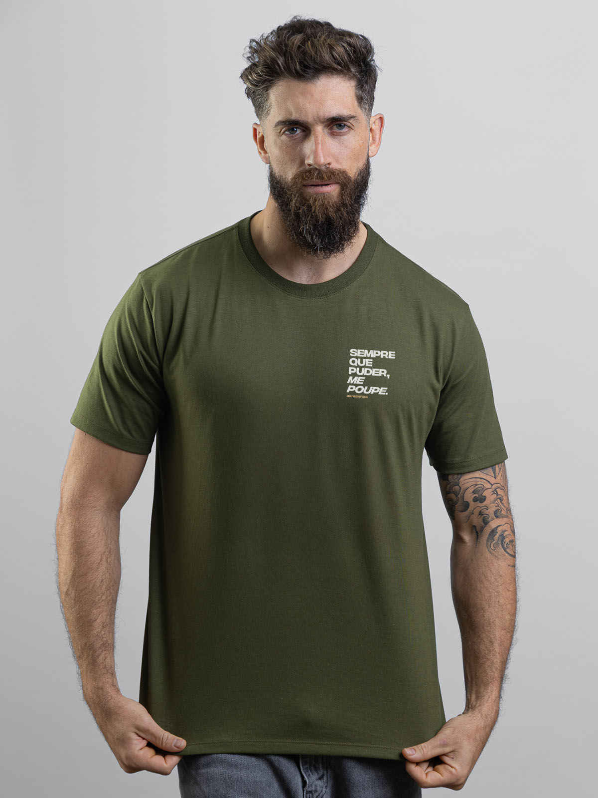 Camiseta Me Poupe Asmanhas