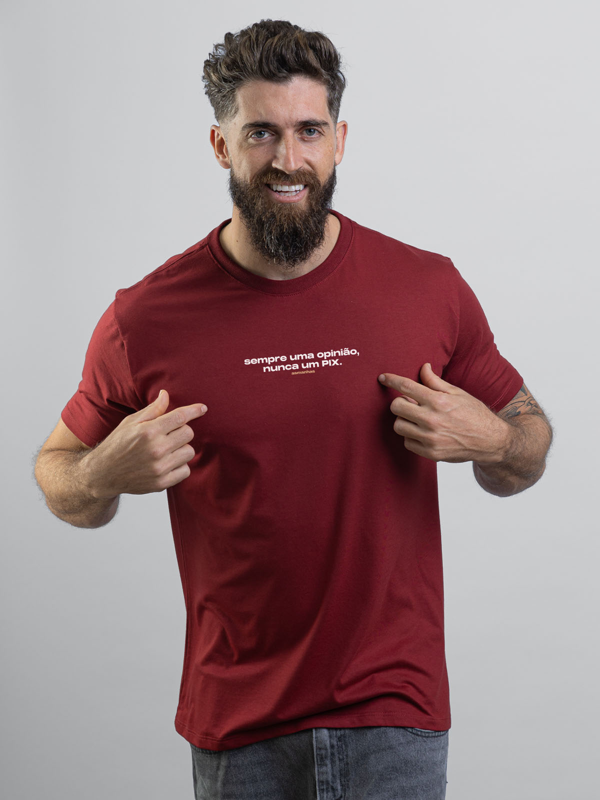 Camiseta Nunca Um Pix Asmanhas Liquida