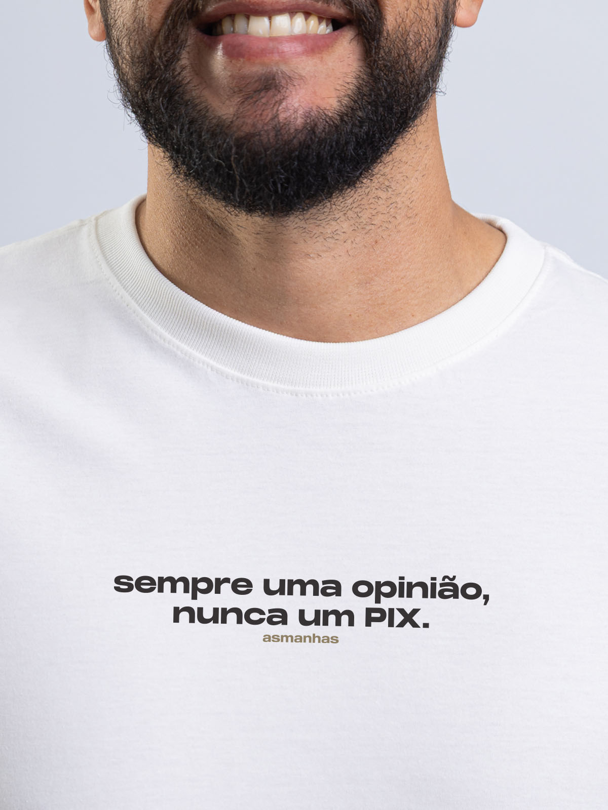 Camiseta Nunca Um Pix Asmanhas