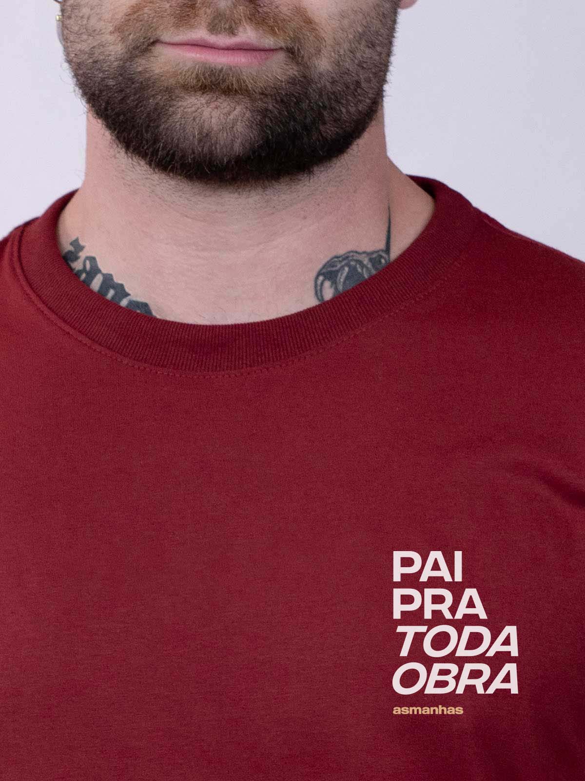 Camiseta Pai Pra Toda Obra Asmanhas