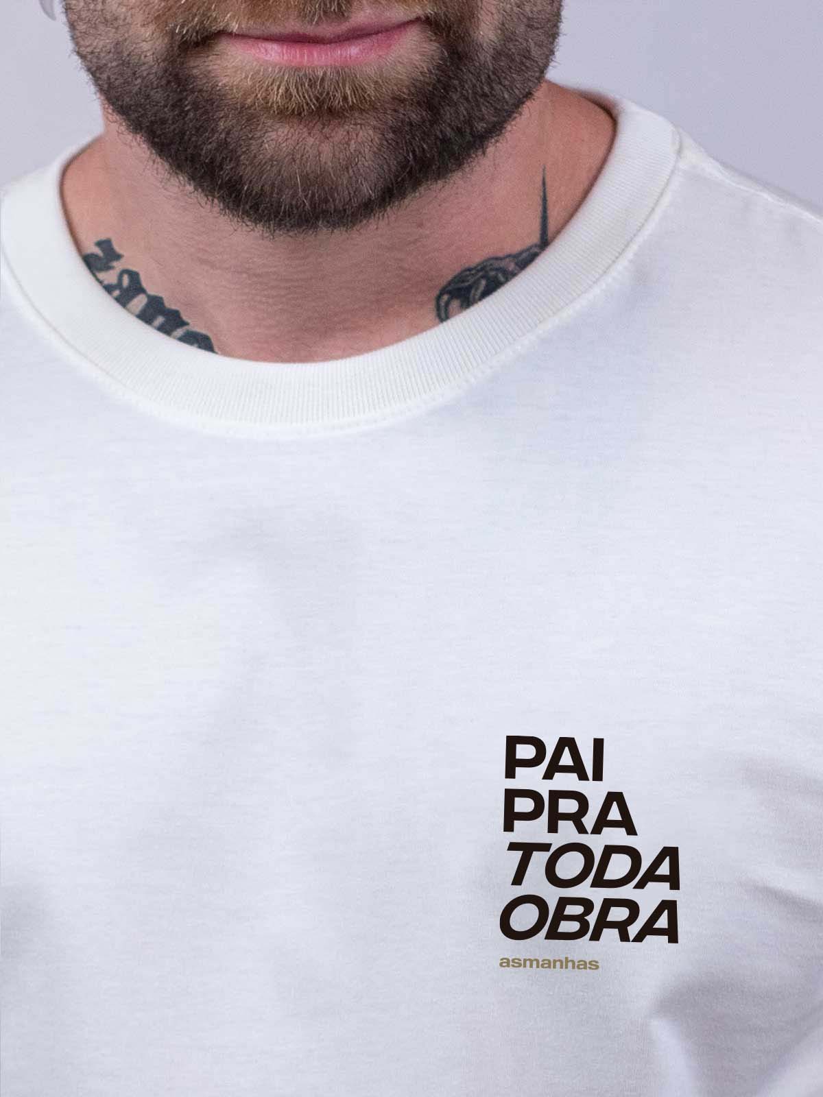 Camiseta Pai Pra Toda Obra Asmanhas