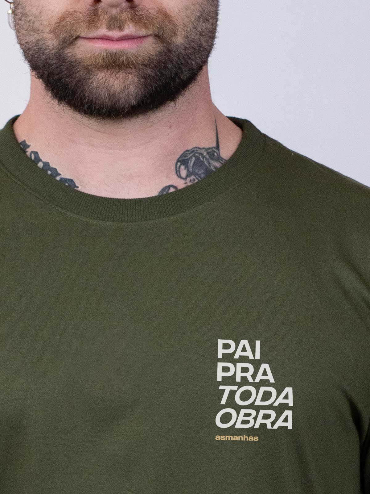 Camiseta Pai Pra Toda Obra Asmanhas