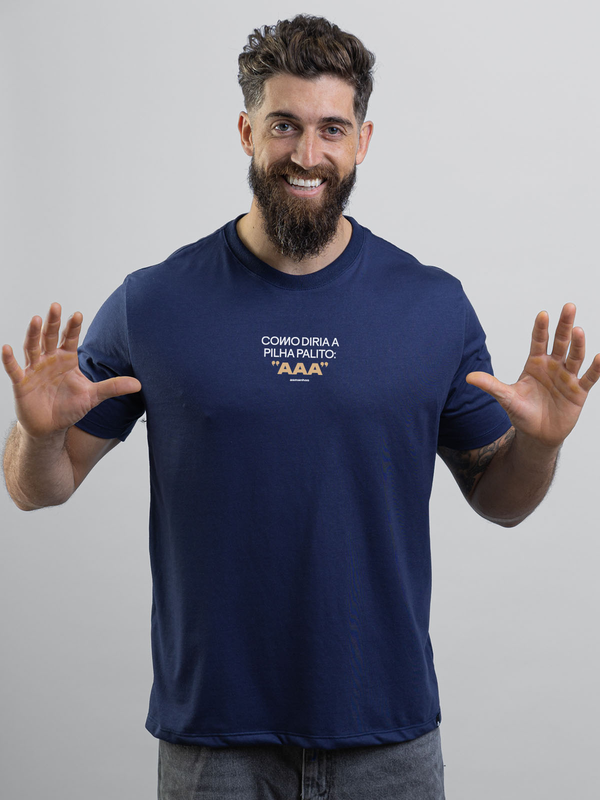 Camiseta Como Diria a Pilha Palito Asmanhas