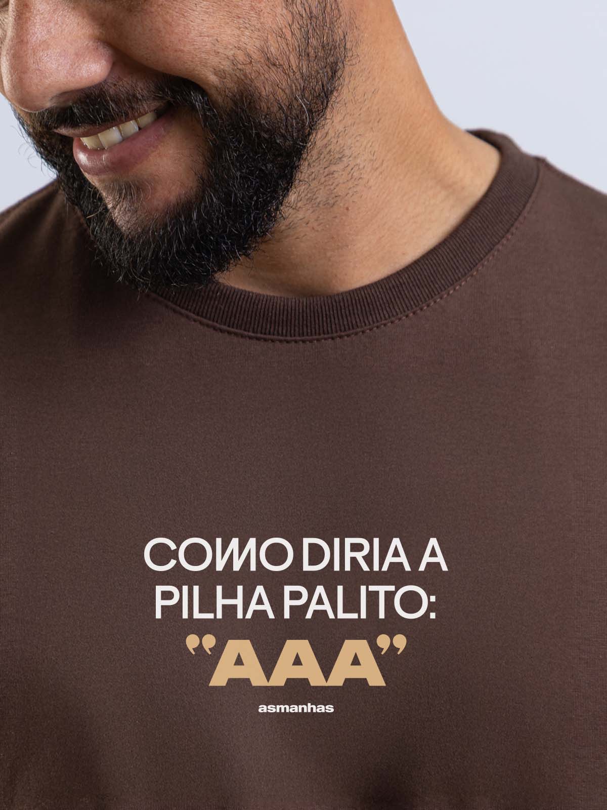 Camiseta Como Diria a Pilha Palito Asmanhas