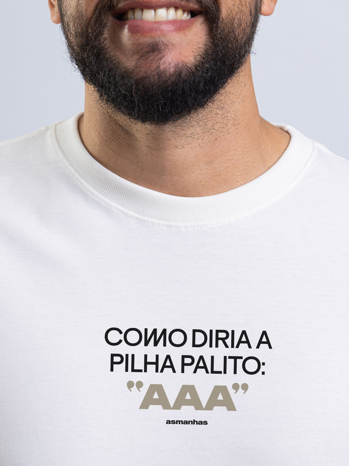 Camiseta Como Diria a Pilha Palito Asmanhas