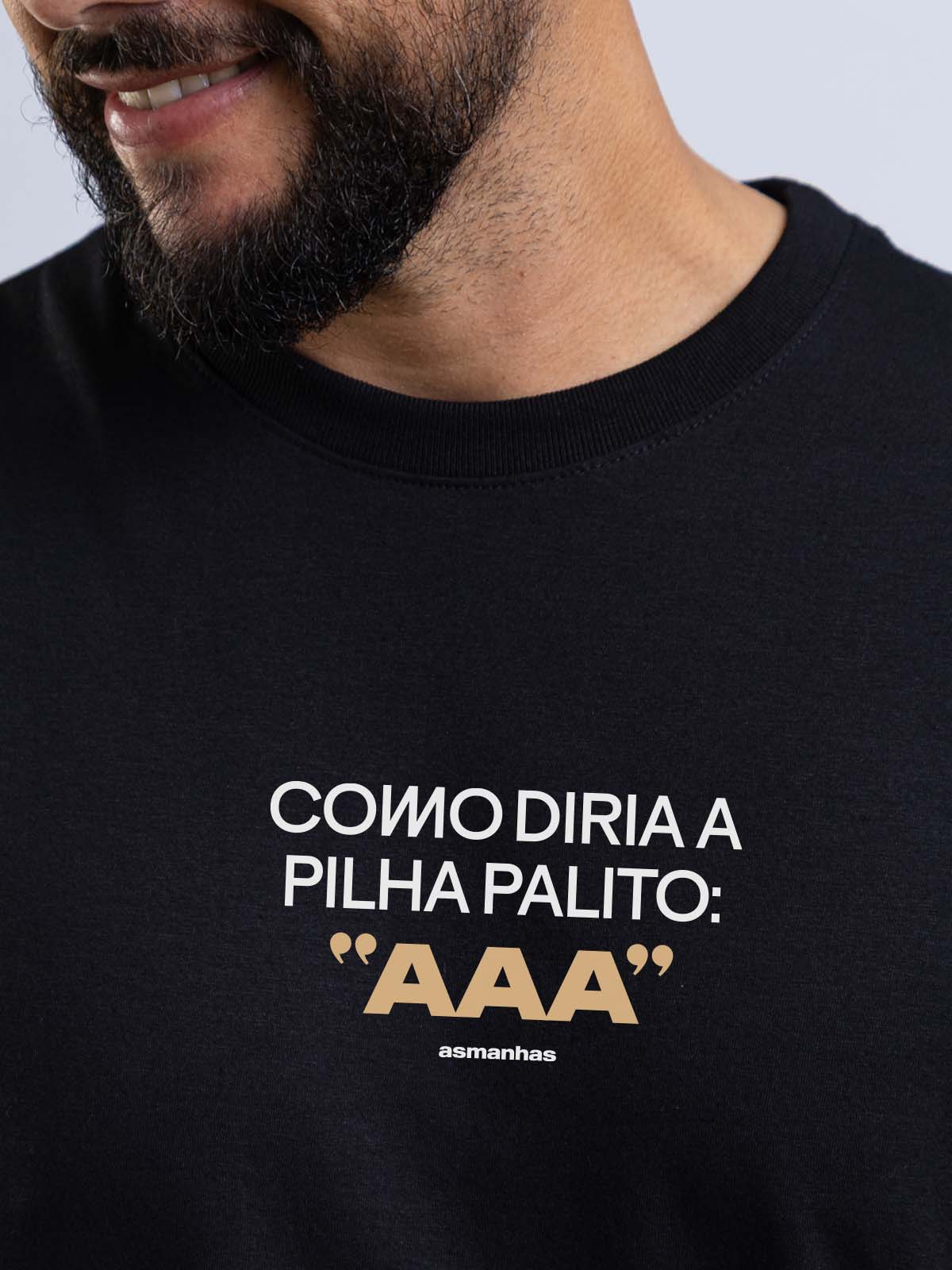 Camiseta Como Diria a Pilha Palito Asmanhas