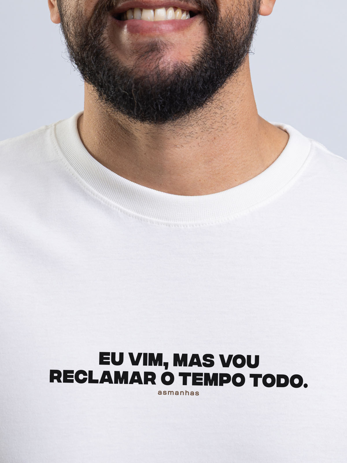 Camiseta Reclamar o Tempo Todo Asmanhas