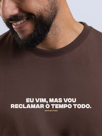 Camiseta Reclamar o Tempo Todo Asmanhas