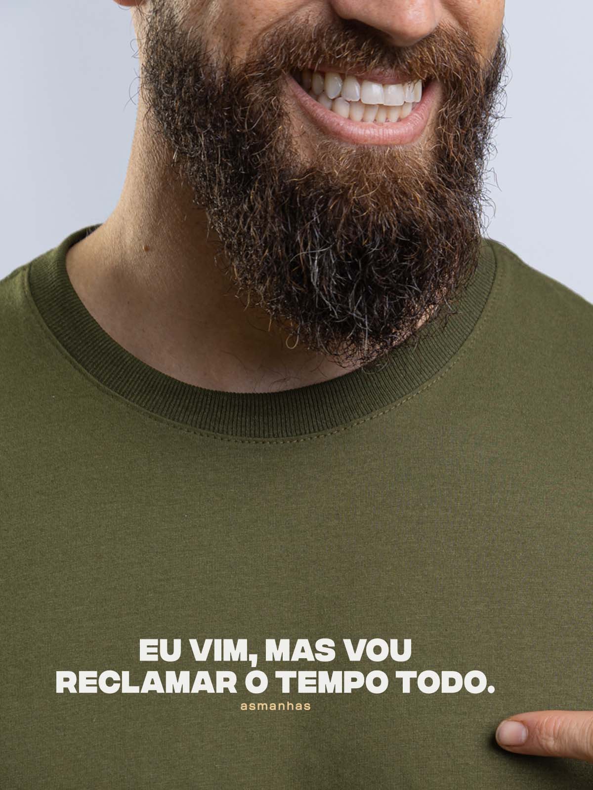 Camiseta Reclamar o Tempo Todo Asmanhas
