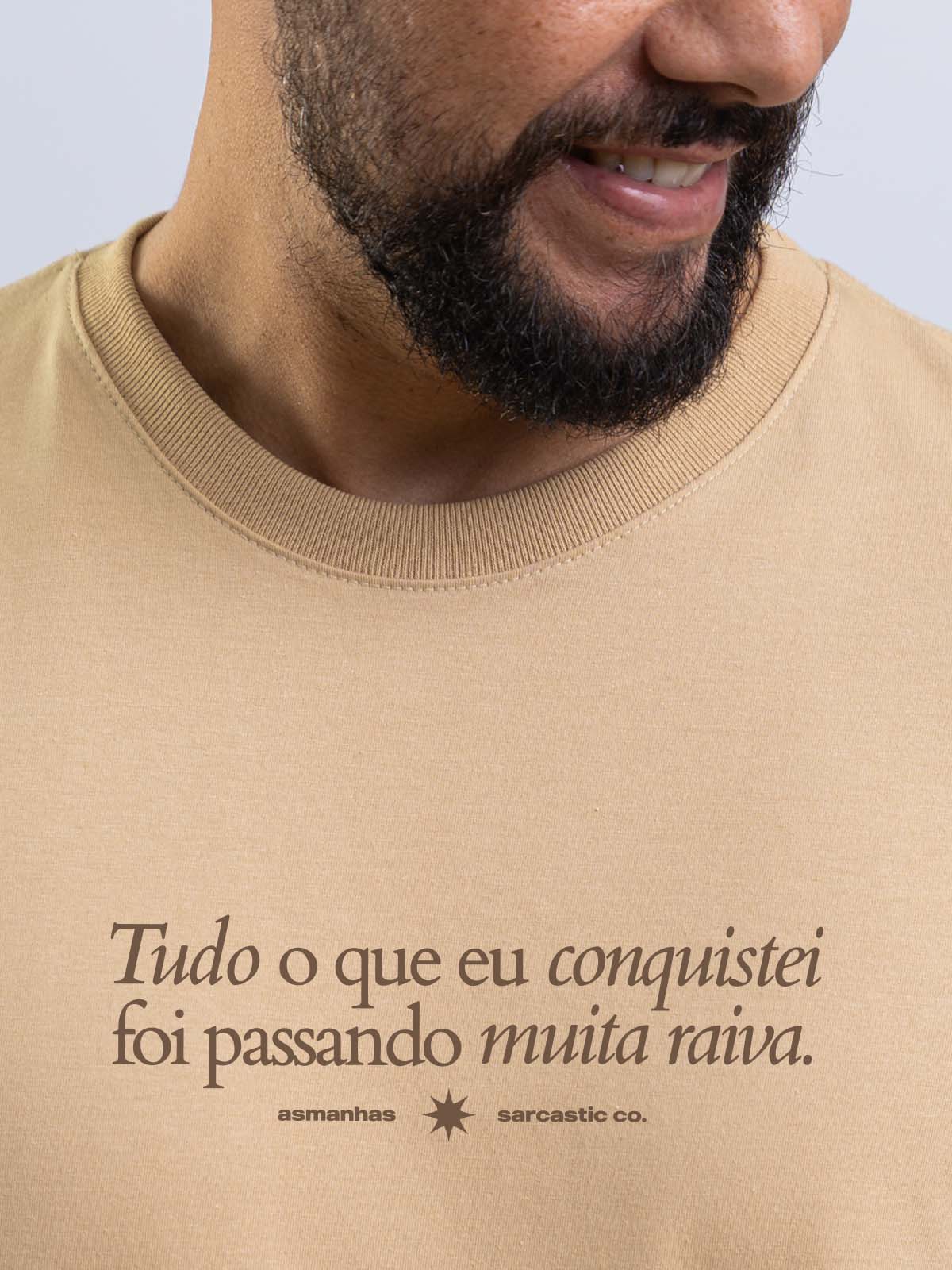 Camiseta Tudo o que Conquistei Asmanhas