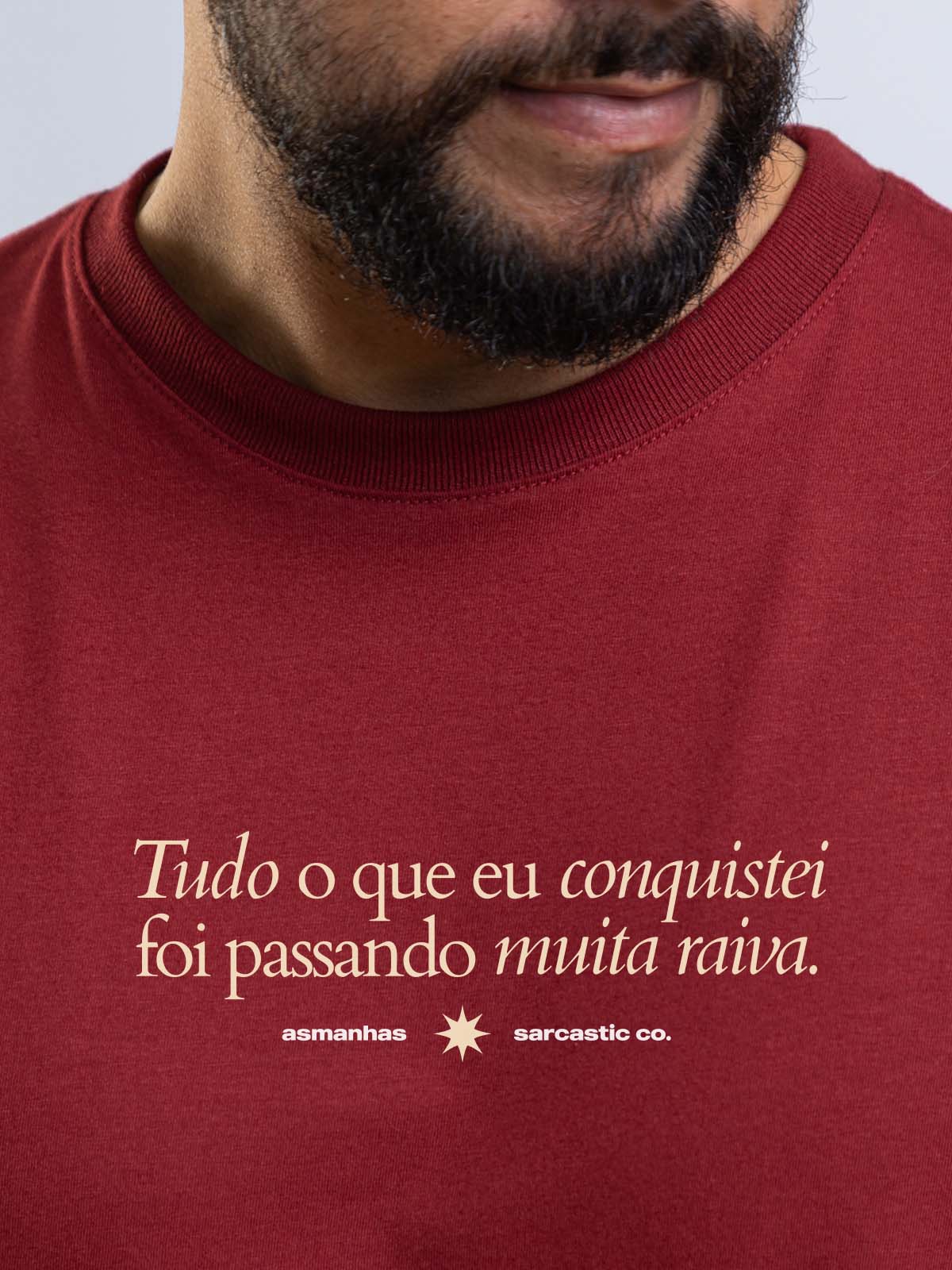 Camiseta Tudo o que Conquistei Asmanhas