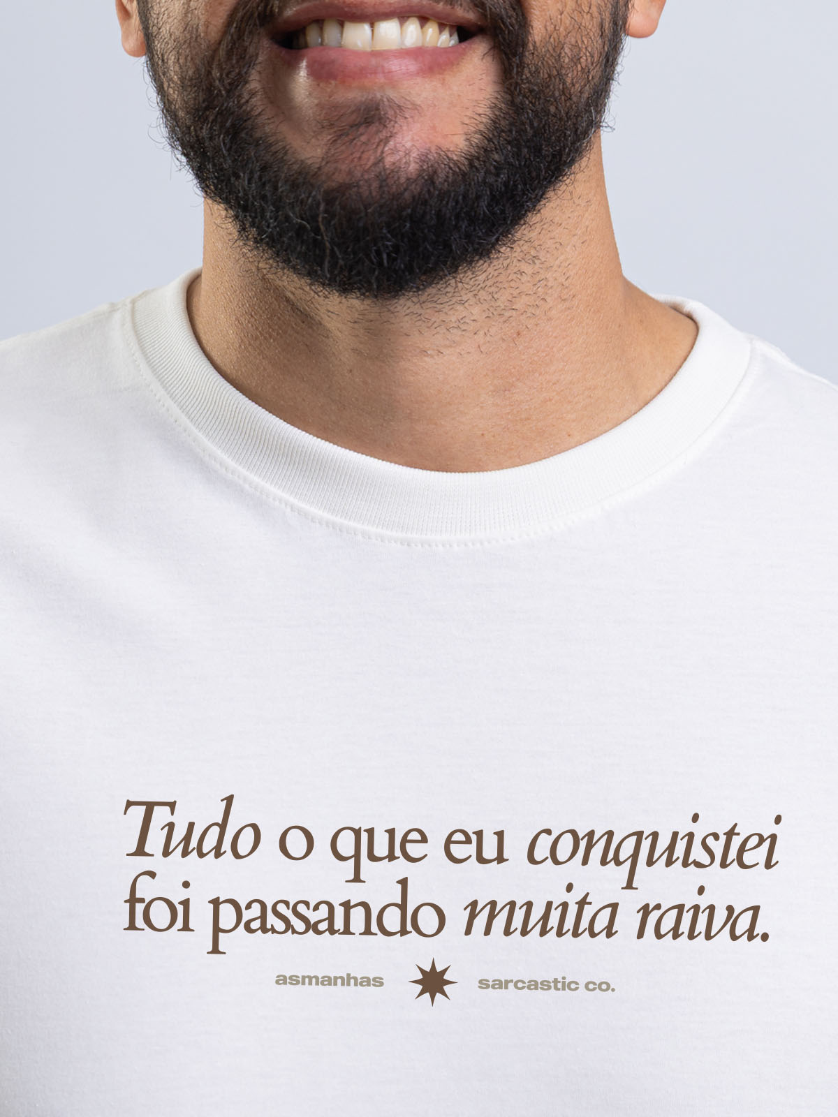 Camiseta Tudo o que Conquistei Asmanhas