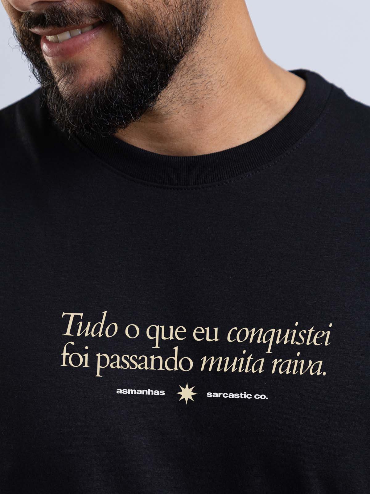Camiseta Tudo o que Conquistei Asmanhas