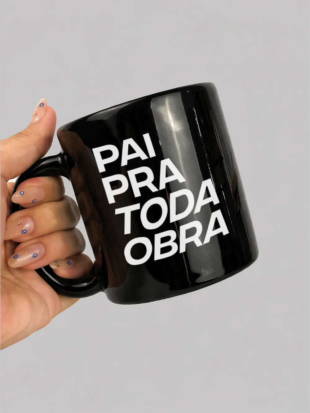 Caneca Pai pra Toda Obra Preta Asmanhas