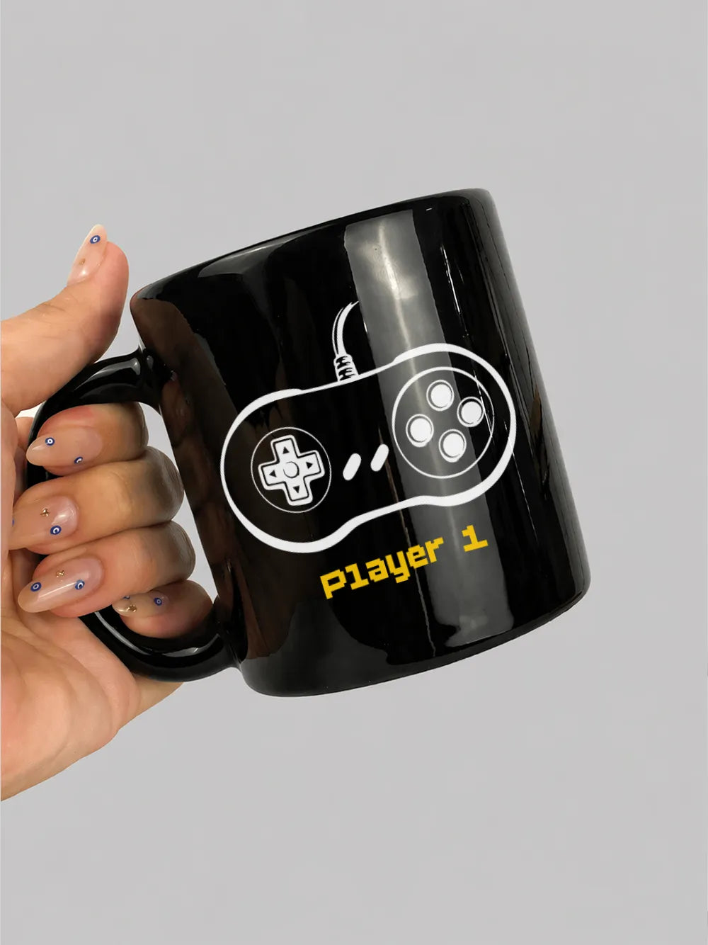Dupla de Canecas Player 1 e Player 2 Asmanhas