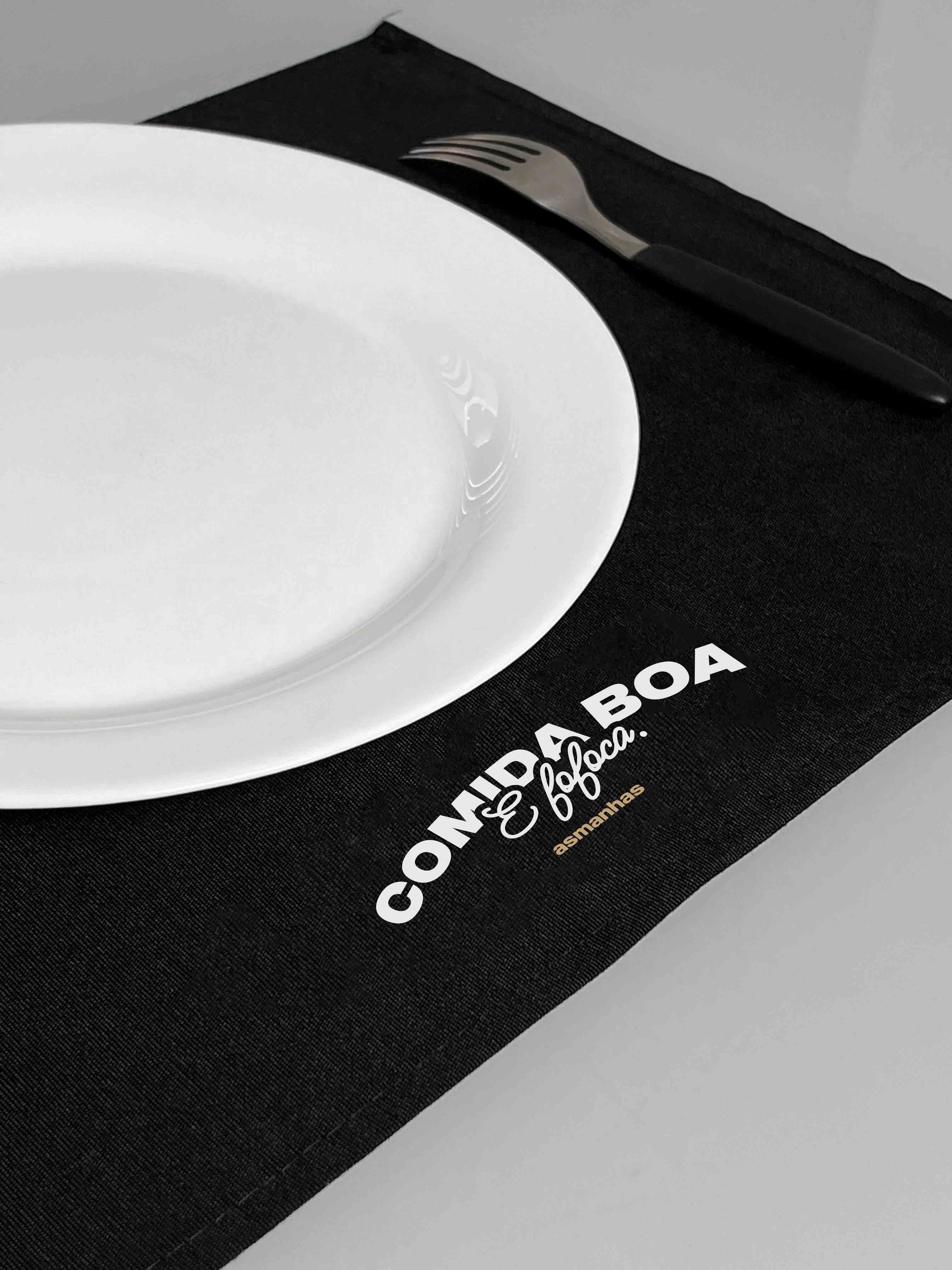 Jogo Americano Comida Boa & Fofoca Asmanhas