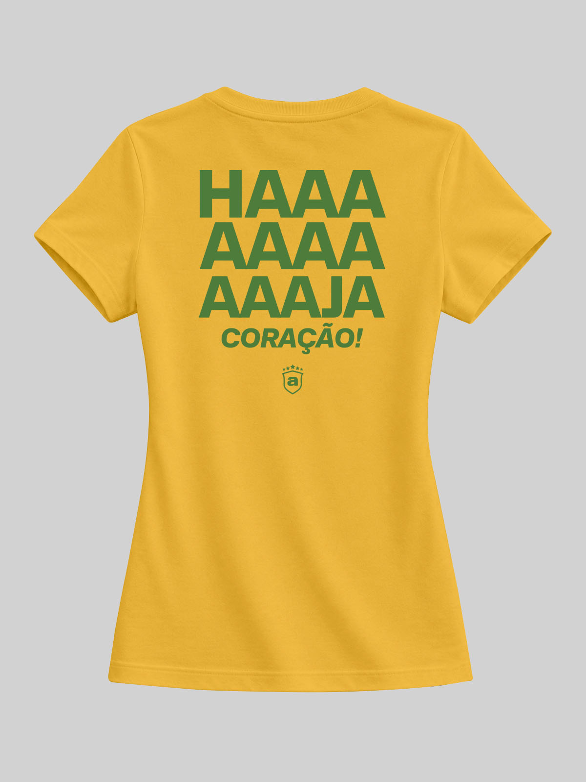 Camiseta Copa Feminina Haja Coração Asmanhas