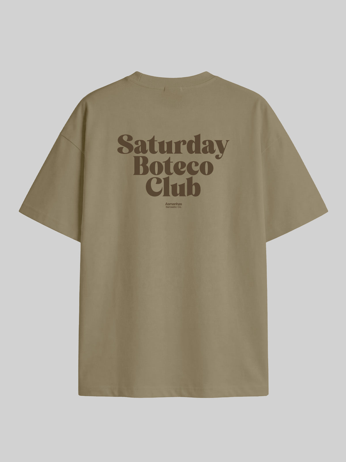 Camiseta Oversized Saturday Boteco Club Asmanhas