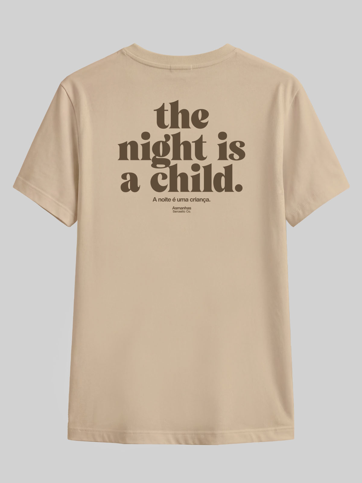Camiseta The Night Is a Child Asmanhas