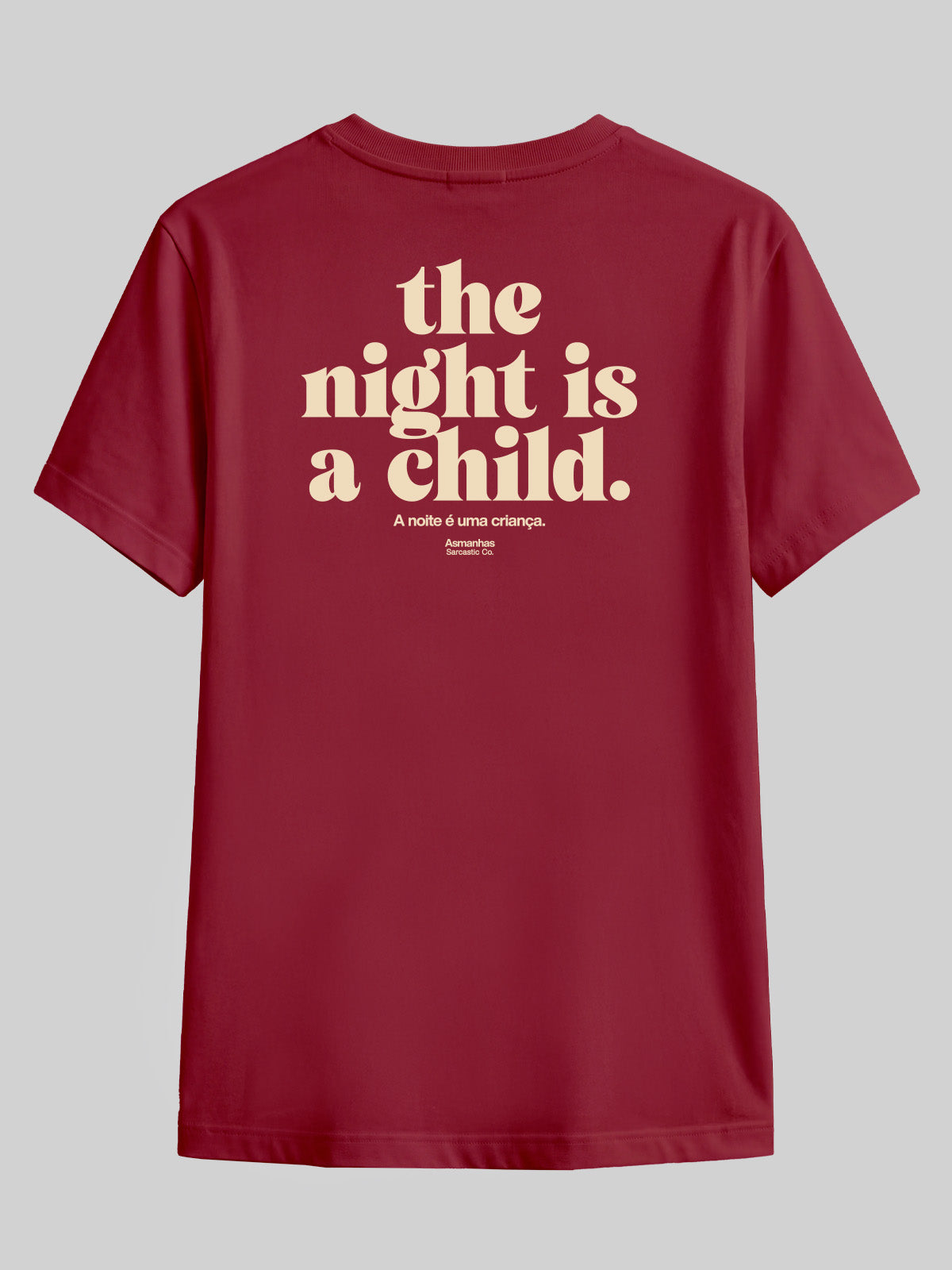 Camiseta The Night Is a Child Asmanhas