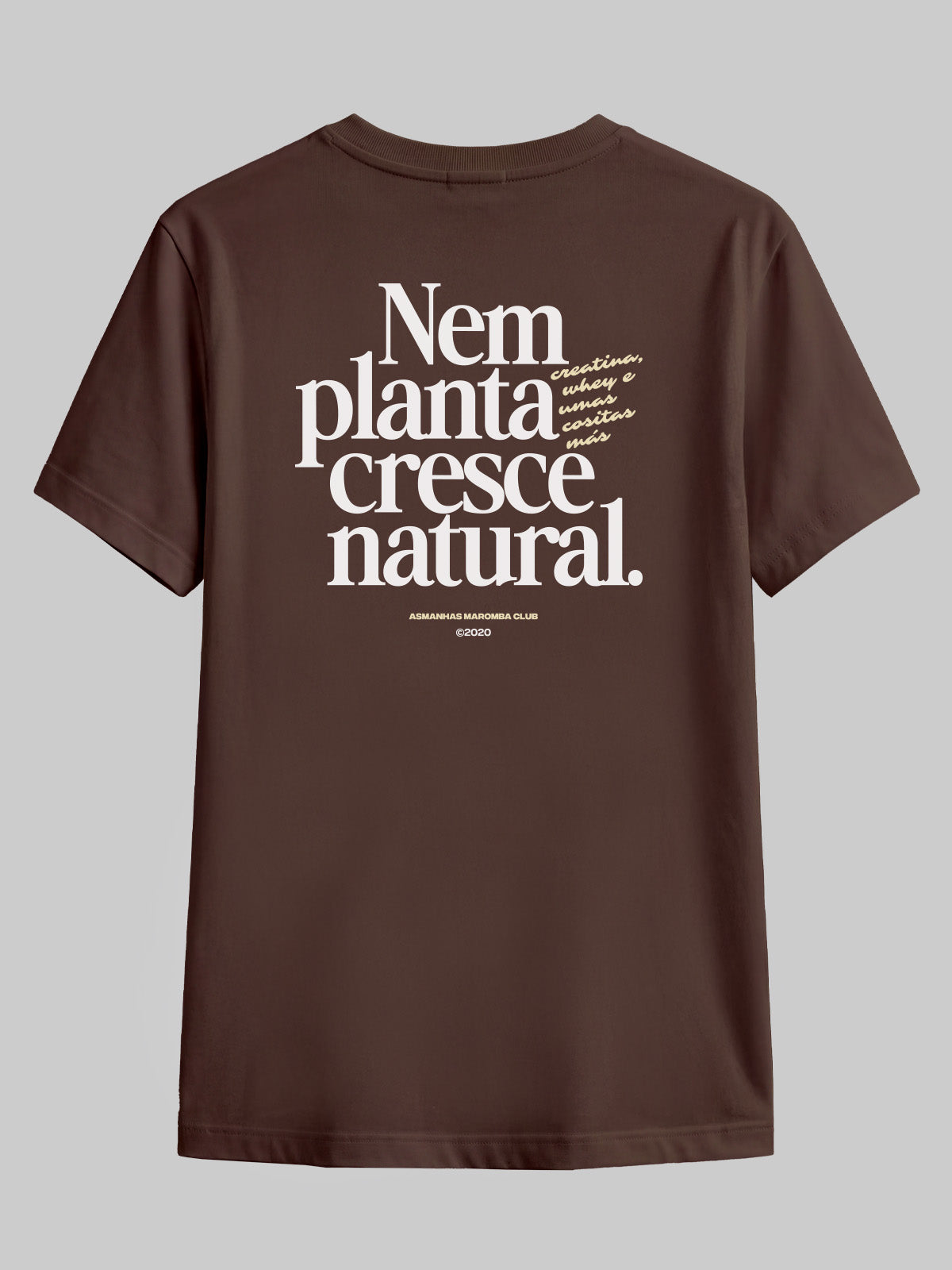 Camiseta Cresce Natural Asmanhas