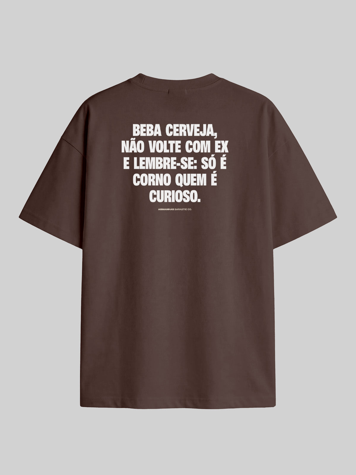 Camiseta Oversized Bebam Cerveja Asmanhas