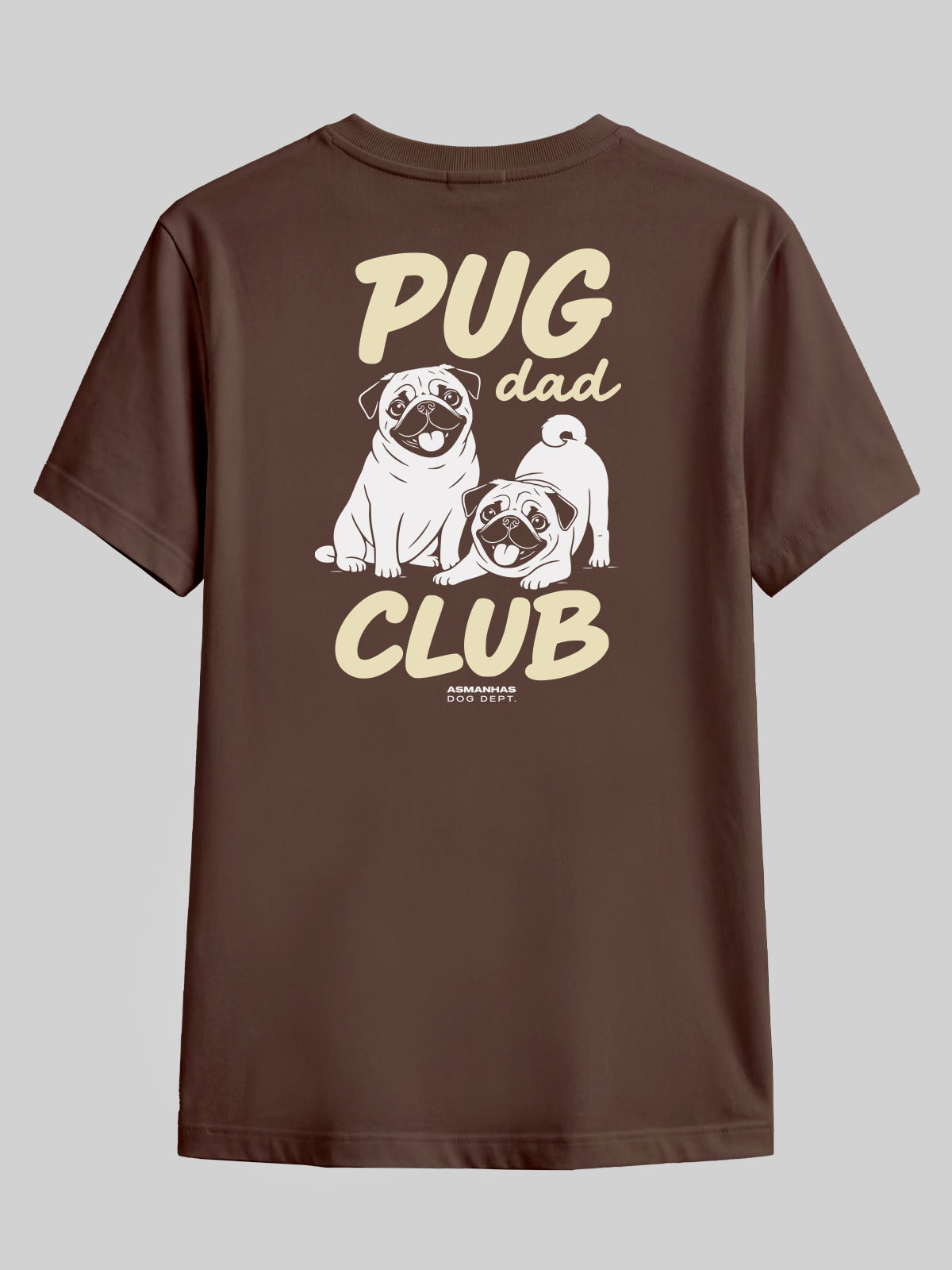 Camiseta Clube Pai de Pug Asmanhas