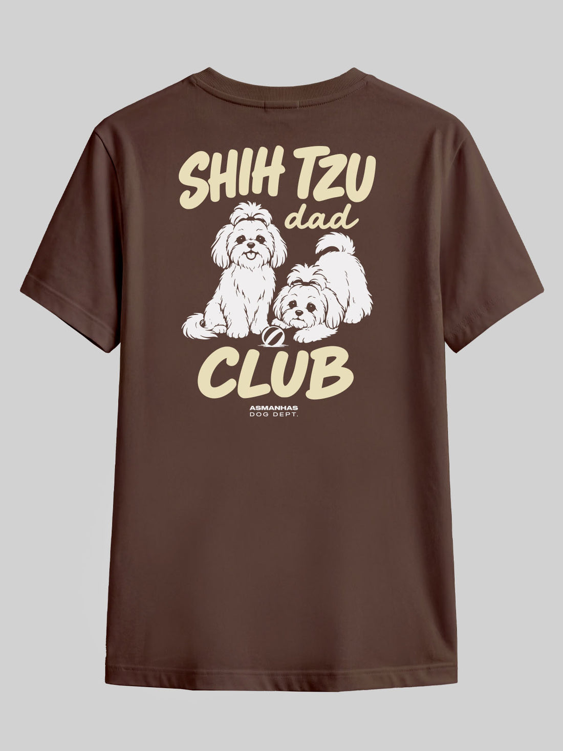 Camiseta Clube Pai de Shih Tzu Asmanhas