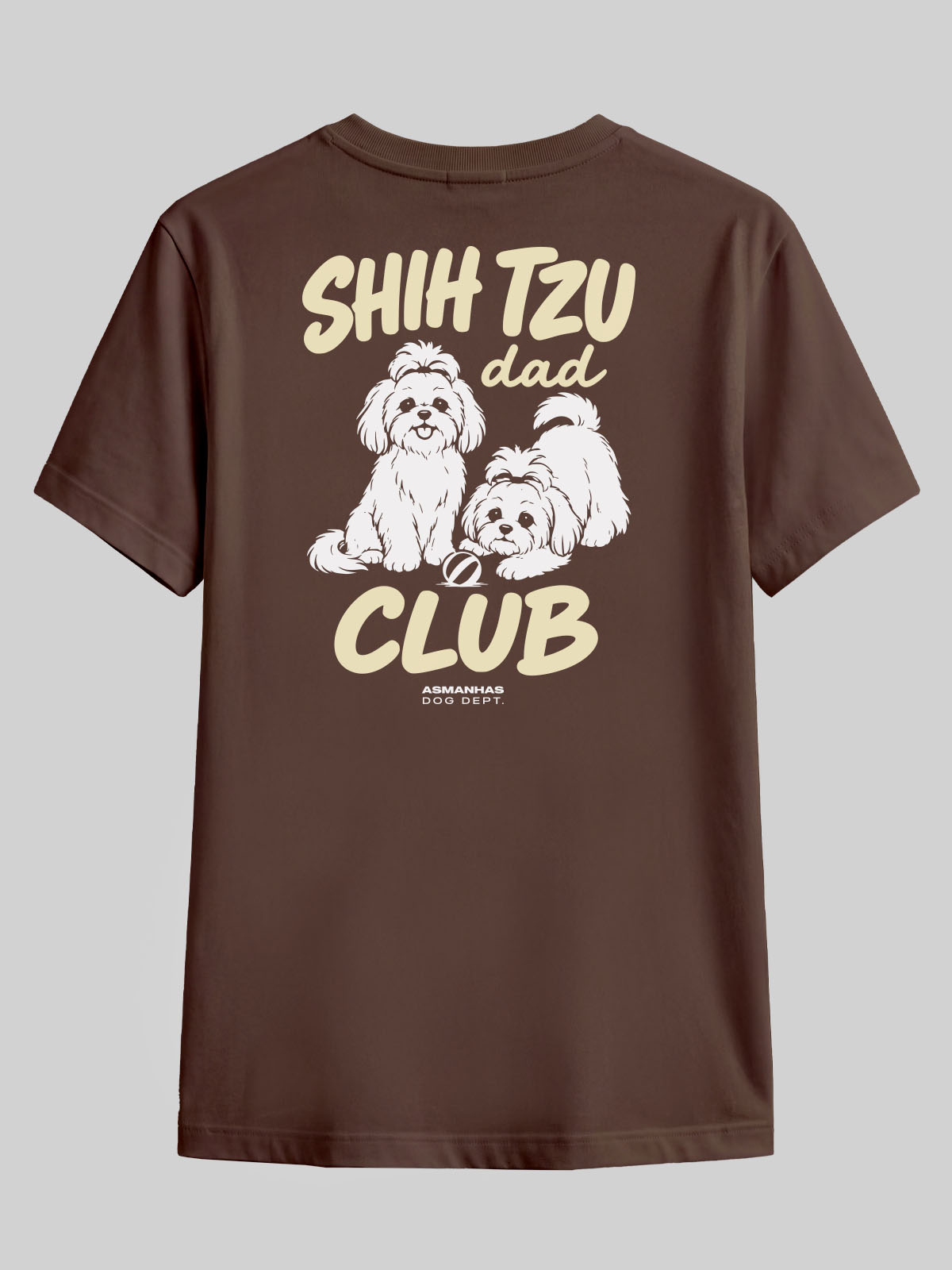 Camiseta Clube Pai de Shih Tzu Asmanhas