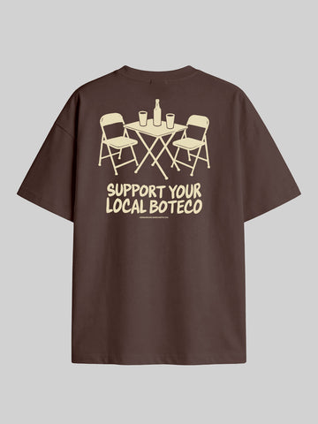 Camiseta Oversized Local Boteco Asmanhas