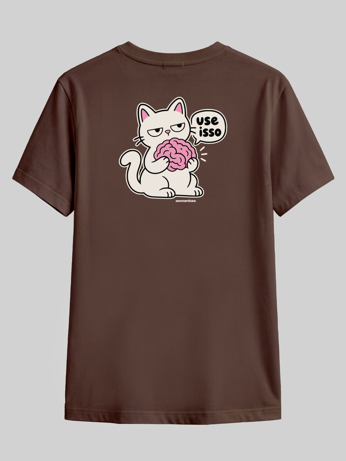 Camiseta Use O Cérebro Asmanhas