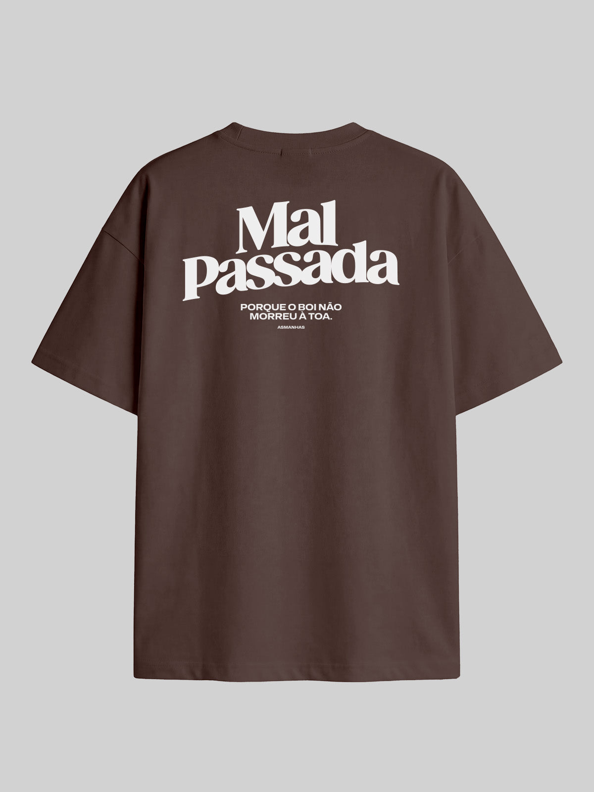 Camiseta Oversized Mal Passada Asmanhas