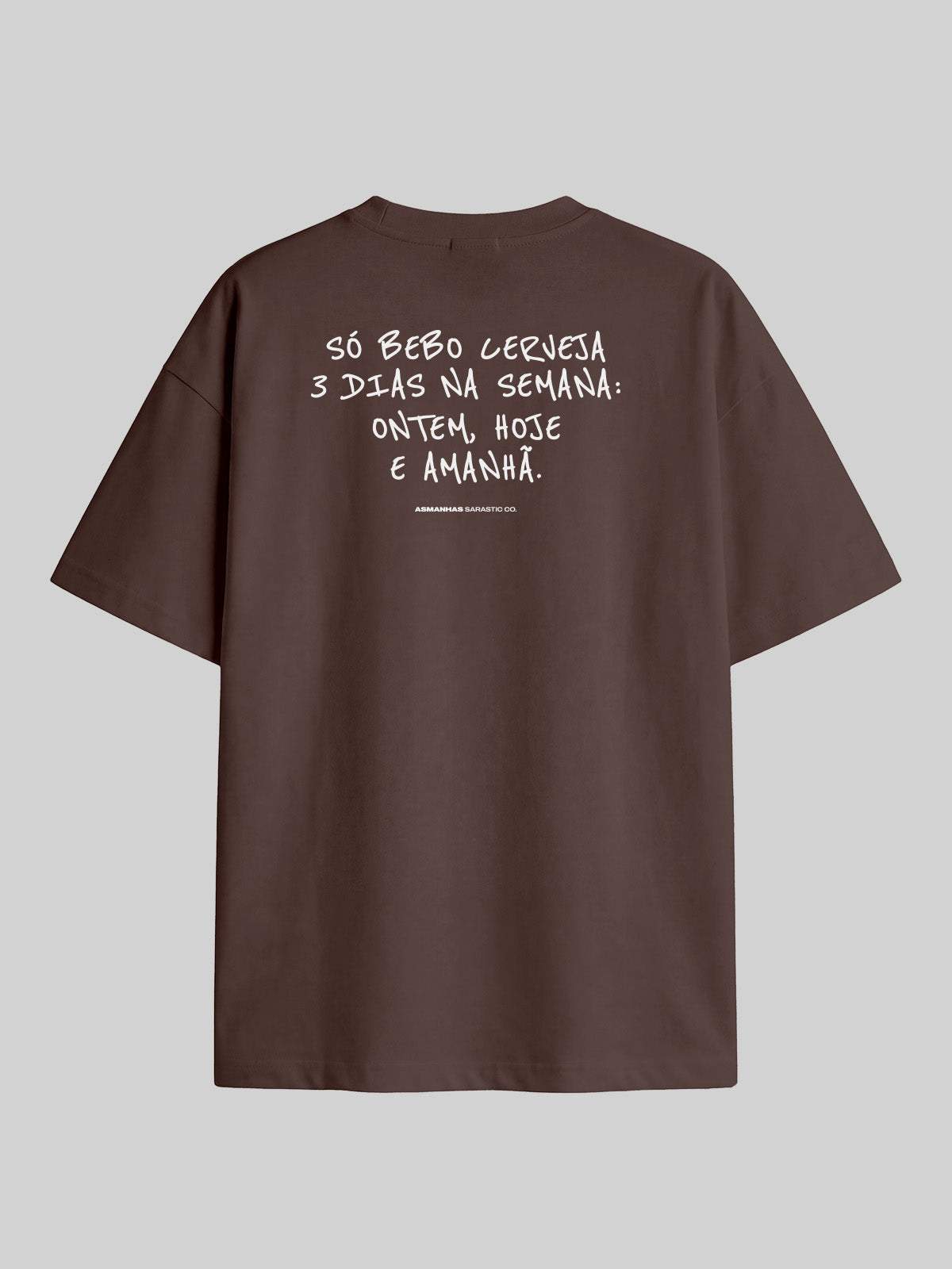 Camiseta Oversized 3 Dias na Semana Asmanhas