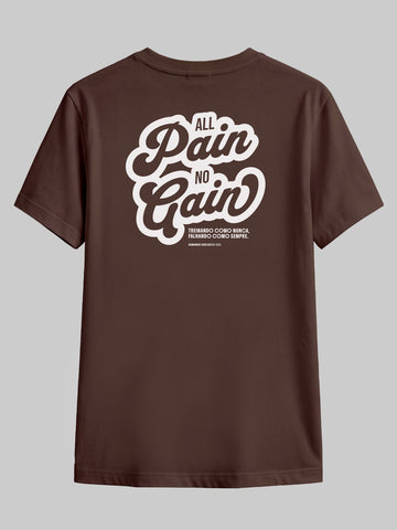 Camiseta All Pain No Gain Asmanhas