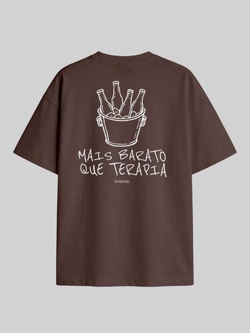 Camiseta Oversized Mais Barato que Terapia Asmanhas