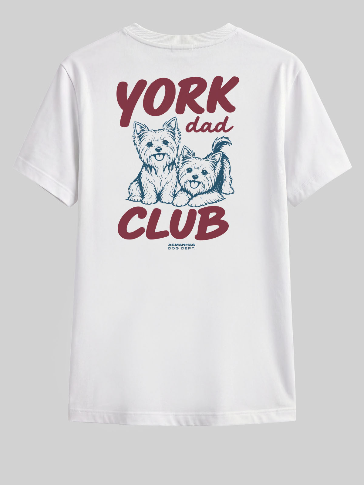 Camiseta Clube Pai de Yorkshire Asmanhas