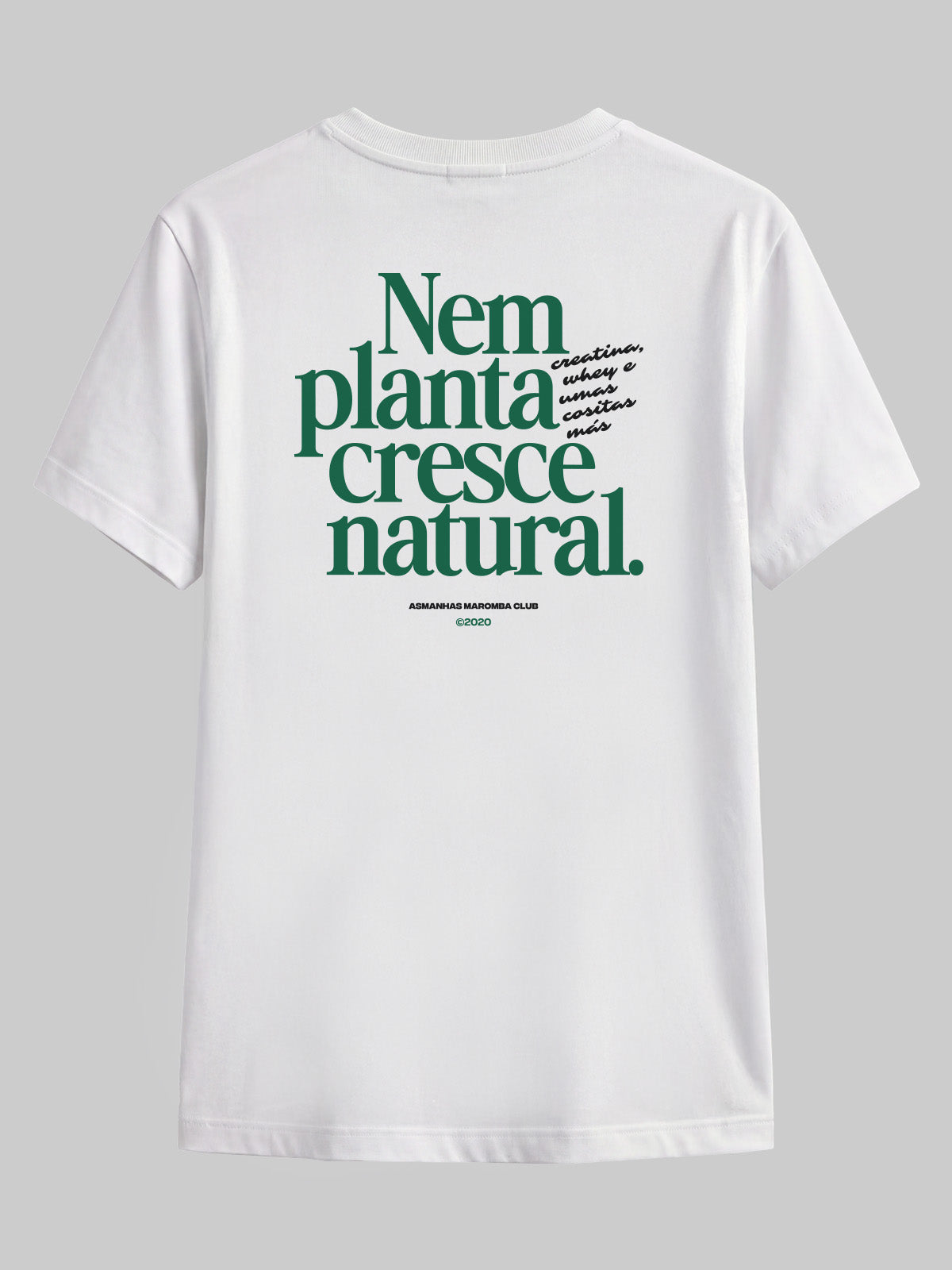 Camiseta Cresce Natural Asmanhas