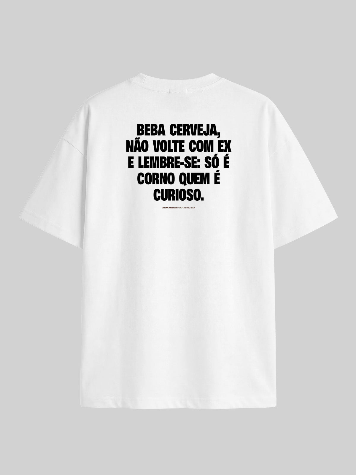 Camiseta Oversized Bebam Cerveja Asmanhas