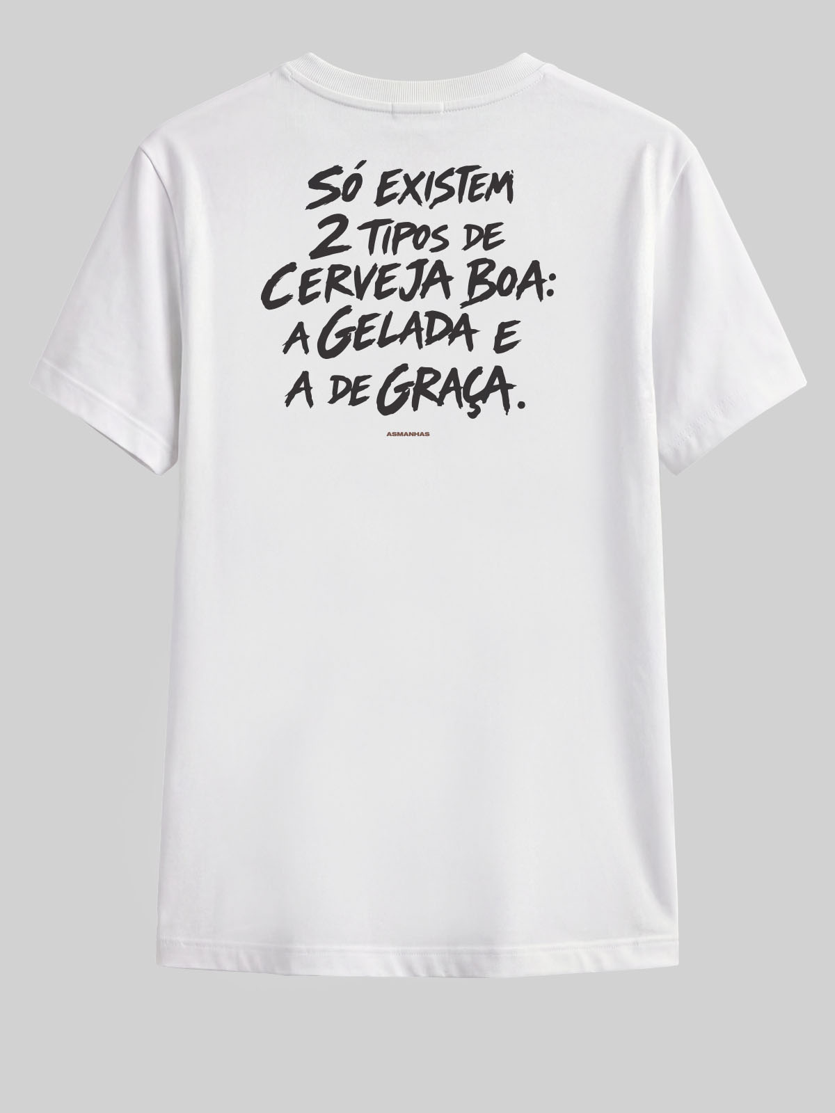 Camiseta 2 Tipos de Cerveja Asmanhas