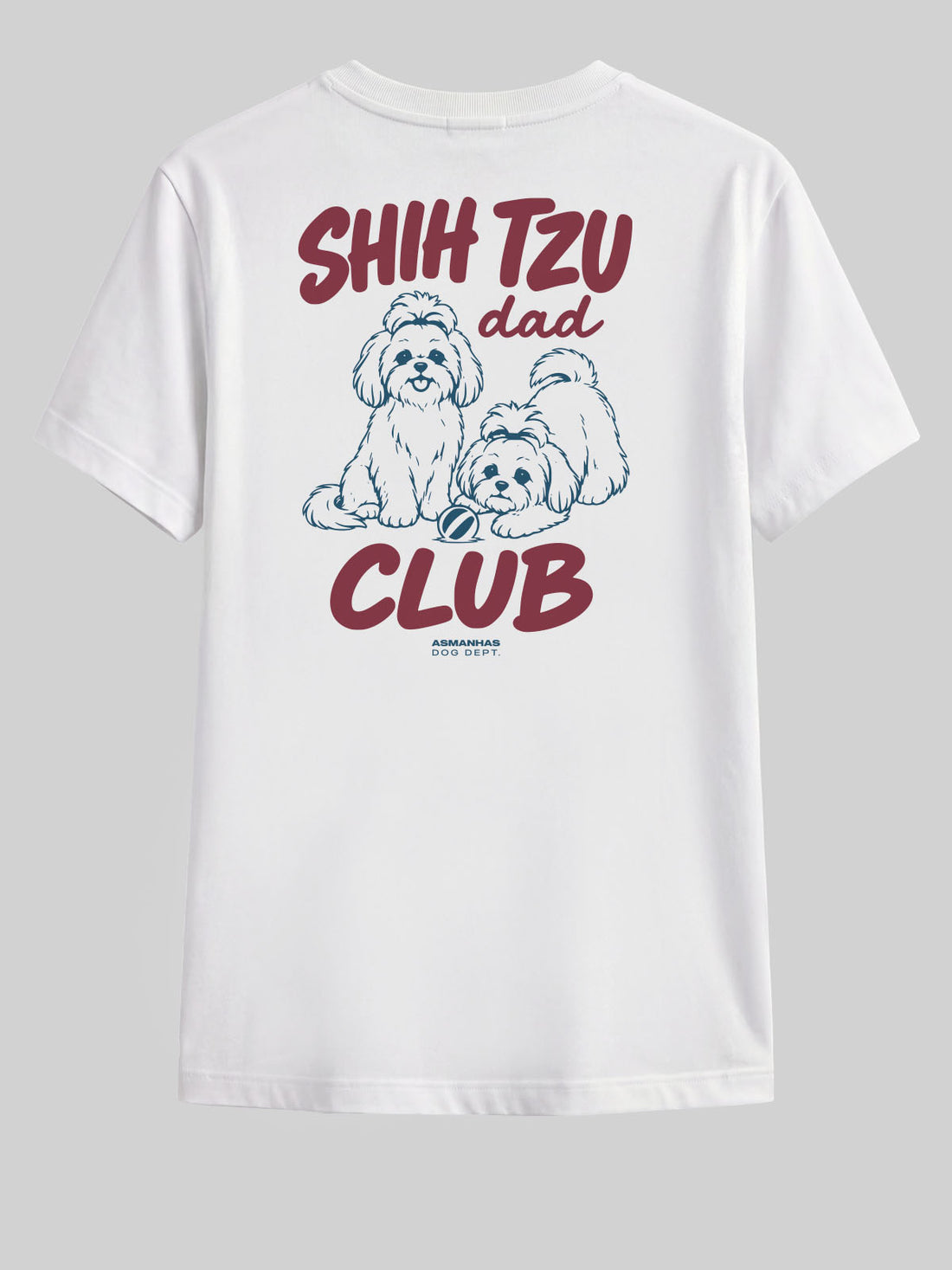 Camiseta Clube Pai de Shih Tzu Asmanhas