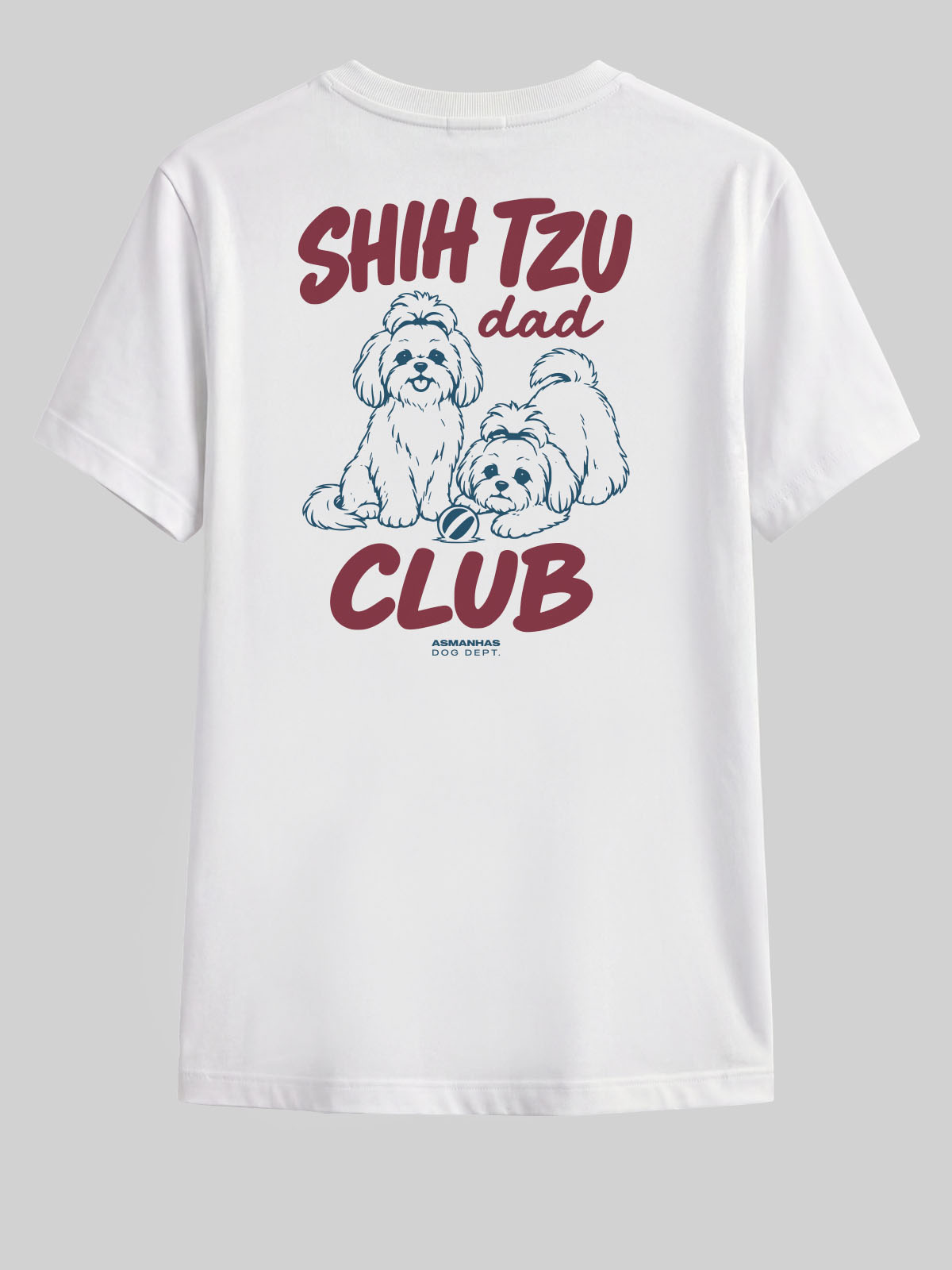 Camiseta Clube Pai de Shih Tzu Asmanhas