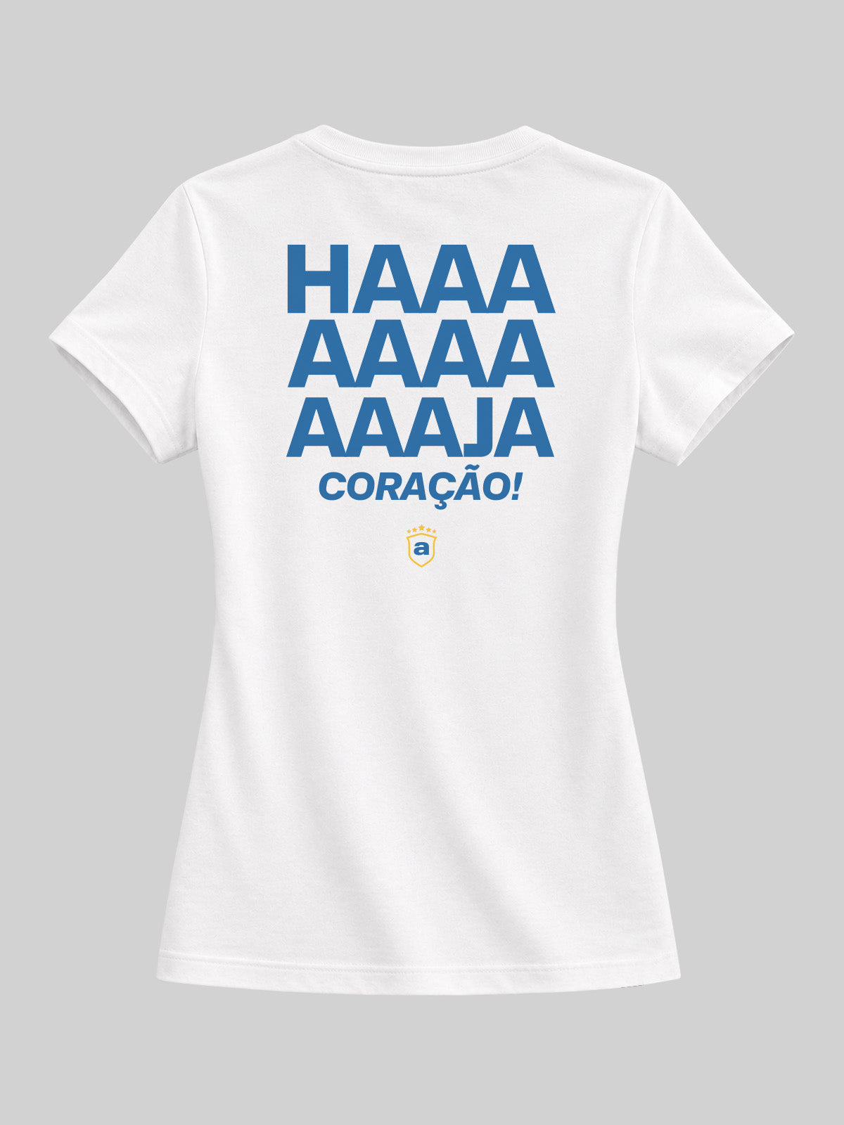 Camiseta Copa Feminina Haja Coração Asmanhas