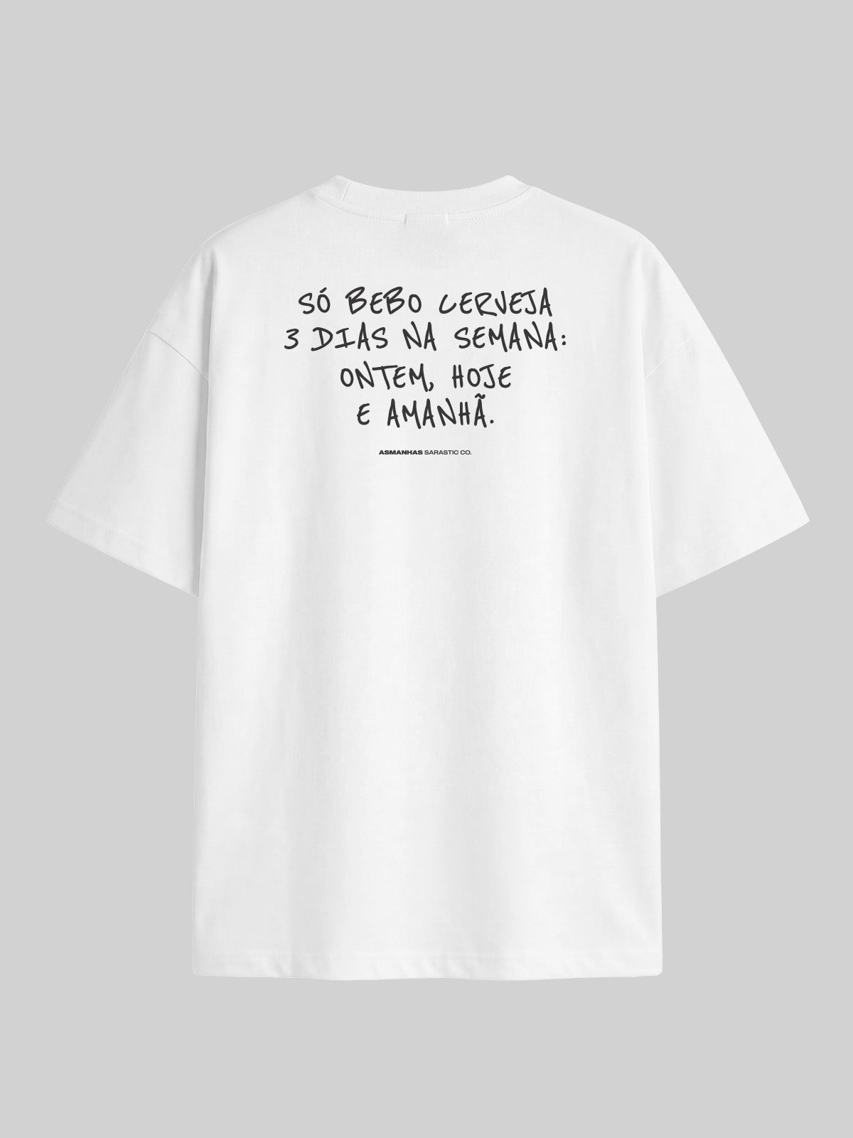 Camiseta Oversized 3 Dias na Semana Asmanhas