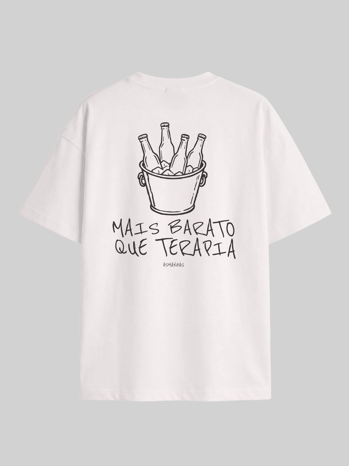 Camiseta Oversized Mais Barato que Terapia Asmanhas