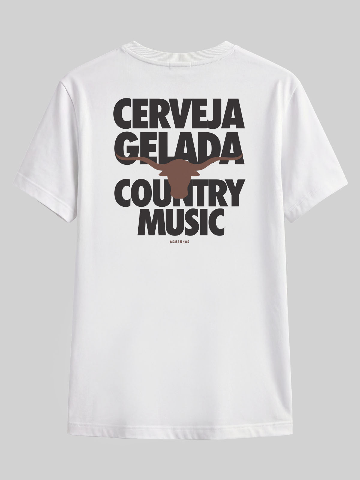 Camiseta Cerveja Gelada Country Music Asmanhas