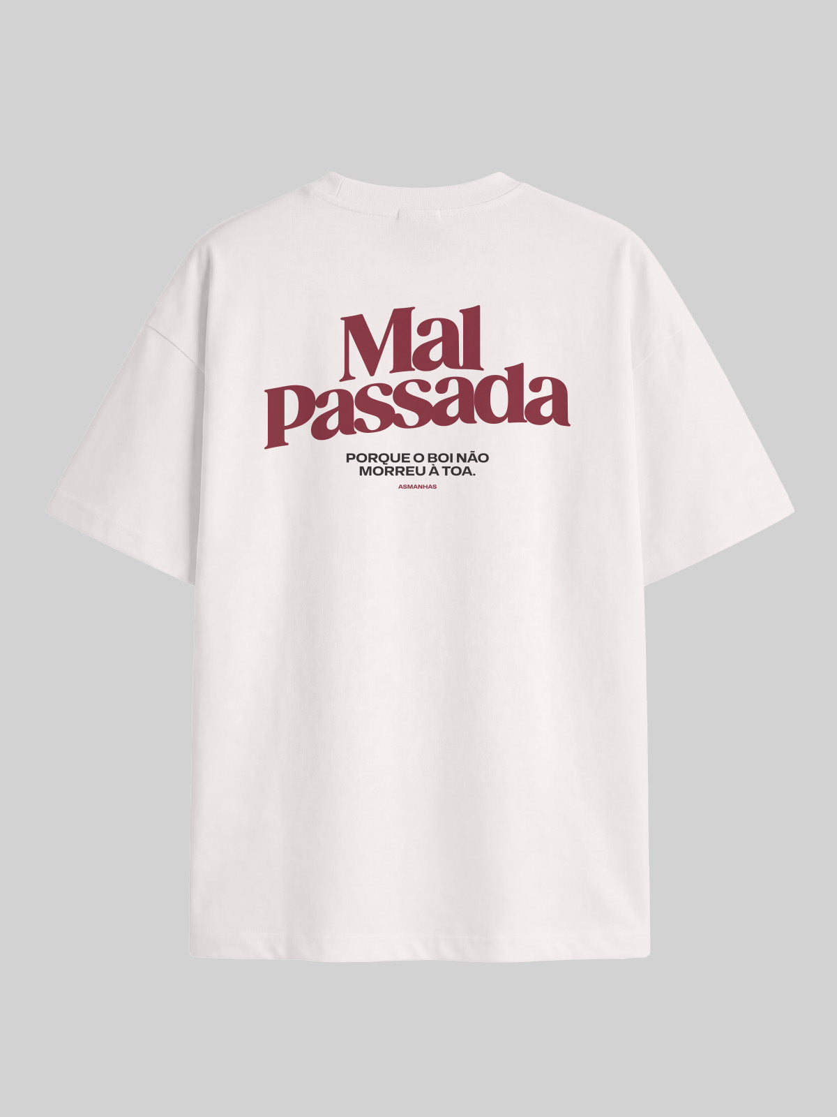 Camiseta Oversized Mal Passada Asmanhas