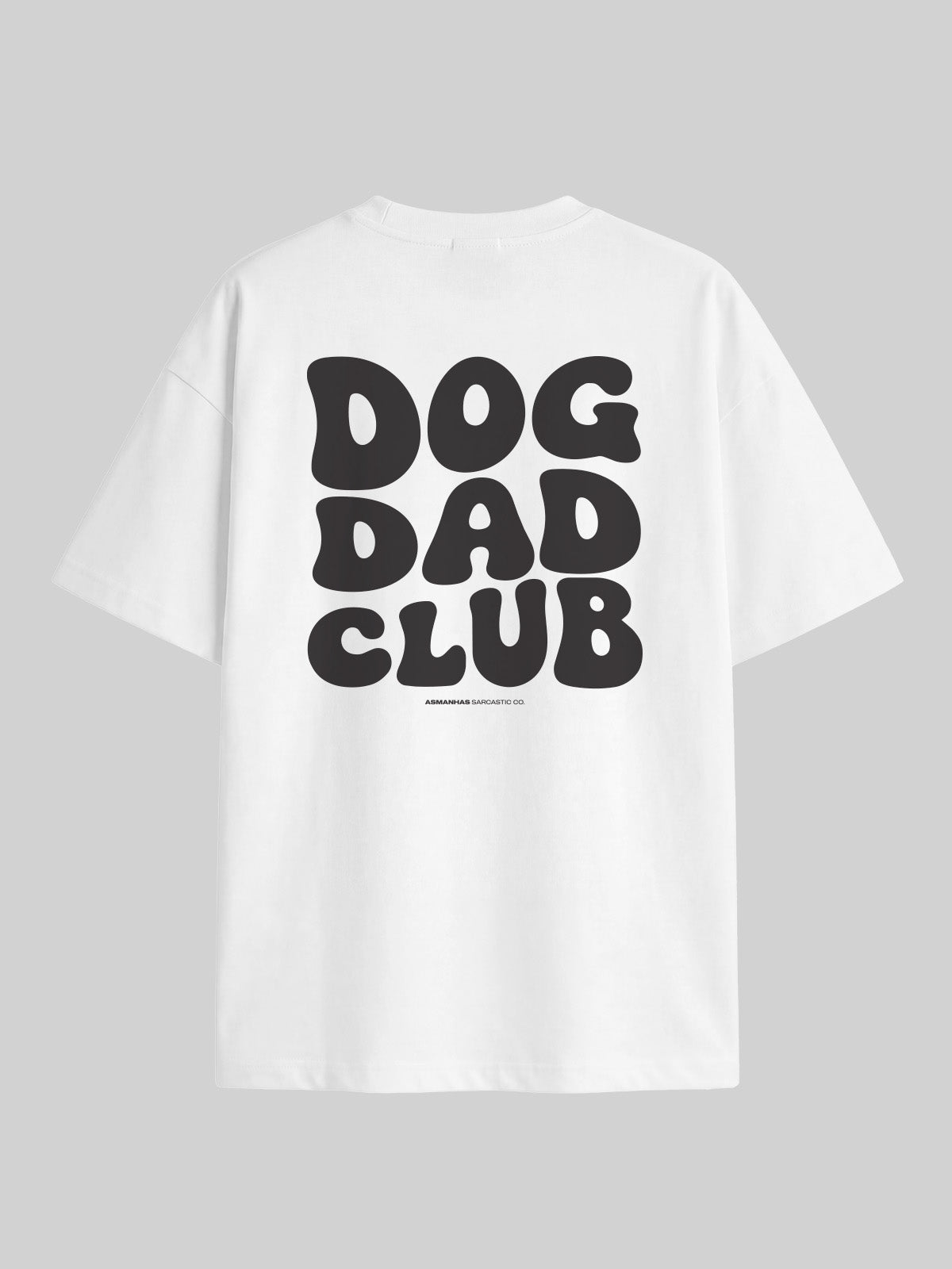 Camiseta Oversized Dog Dad Club Asmanhas