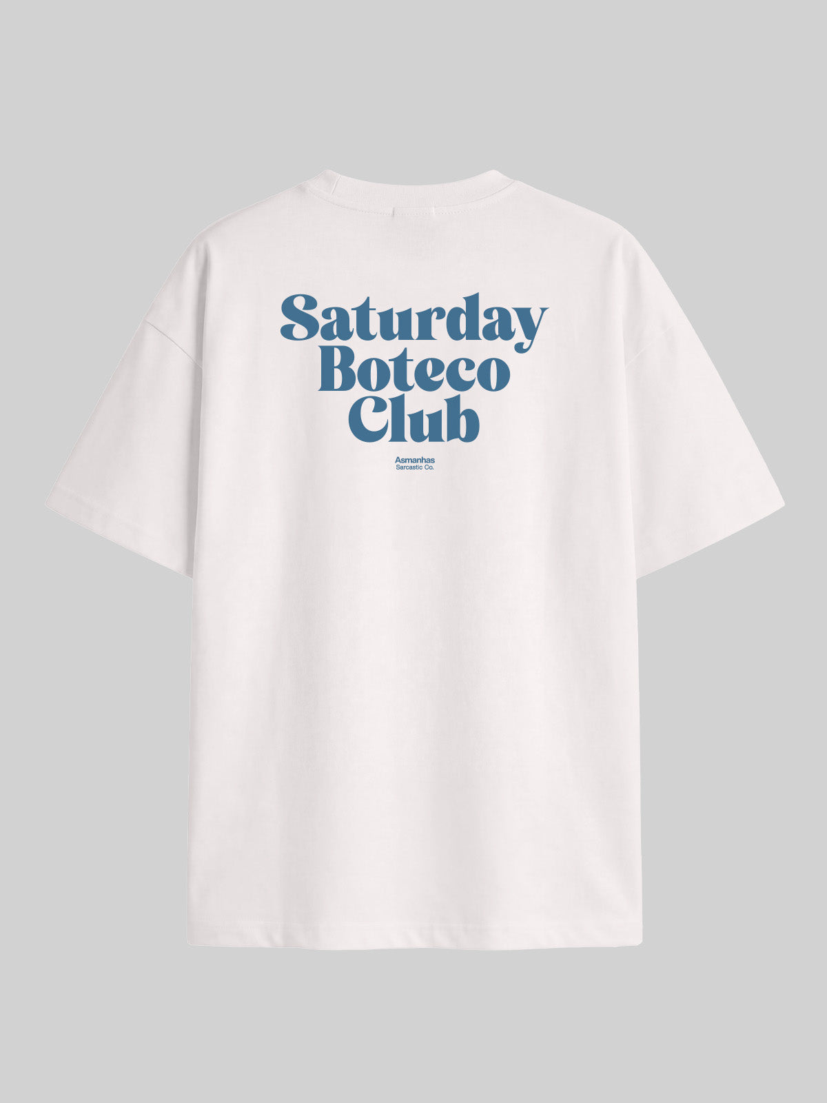 Camiseta Oversized Saturday Boteco Club Asmanhas