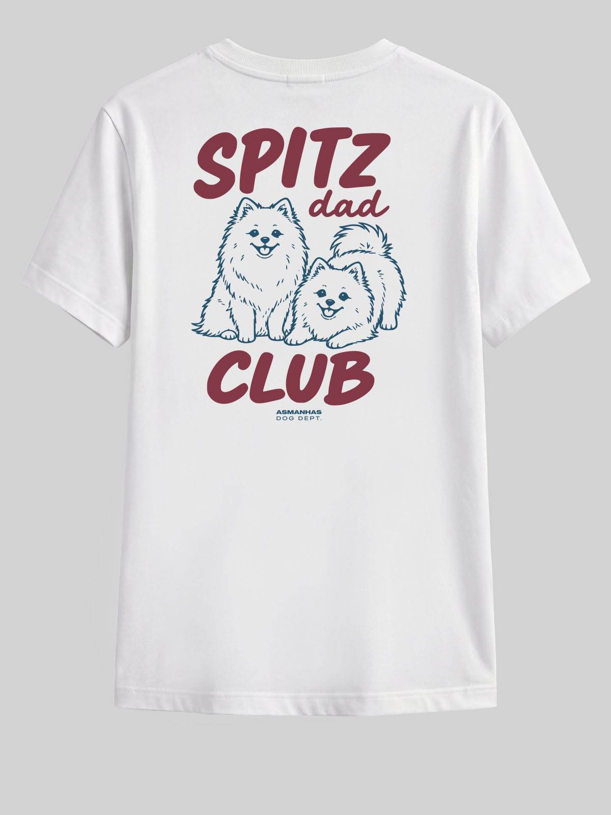 Camiseta Clube Pai de Spitz Asmanhas