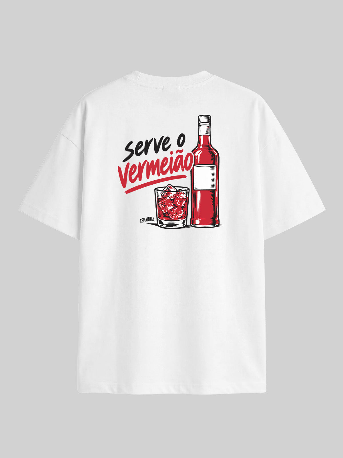 Camiseta Oversized Serve o Vermeião Asmanhas